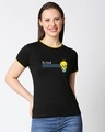 Shop Be Kind Tweety Half sleeve Printed Rib T-shirt(LTL)-Front