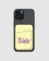 Shop Be Lovely Typography Mobile Card Holders-Front