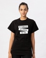 Shop Be Strong Be You Boyfriend T-Shirt-Front