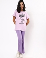 Shop Women's Purple Be Unique Graphic Printed Boyfriend T-shirt-Design
