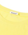 Shop Women's Yellow Be Unique Graphic Printed Boyfriend T-shirt