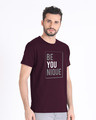 Shop Be Unique Half Sleeve T-Shirt-Design