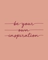 Shop Be Your Own Inspiration Scoop Neck Full Sleeve T-Shirt-Full