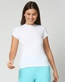 Shop Beach Blue Half Sleeve T-Shirt-Front