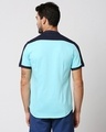 Shop Men's Blue Color Block Shirt-Full