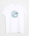 Shop Beach Time Half Sleeve T-Shirt-Front