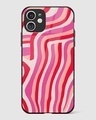 Shop Beach Waves Pattern Premium Glass Case for Apple iPhone 11-Front