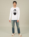 Shop Beard Man Full Sleeve T-Shirt-Full