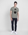Shop Beard Man Half Sleeve T-Shirt-Design
