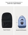 Shop Beard Man Minimal Printed Small Backpack-Design