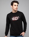 Shop Beast Tear Fleece Light Sweatshirt-Front
