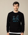 Shop Beat It Fleece Light Sweatshirt-Front