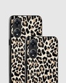 Shop Beaver Leopard Print Premium Glass Case for Oppo A78 5G-Design