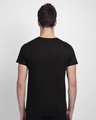 Shop Become What You Fear Half Sleeve T-Shirt Black-Design