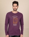 Shop Beer And You Full Sleeve T-Shirt-Front