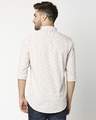 Shop Men's Beige Cotton Melange Slim Fit Shirt-Full