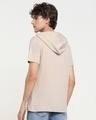 Shop Men's Grey Hoodie T-shirt-Design
