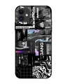 Shop Being Anxiety Premium Glass Case for Apple iPhone 12 mini (Shock Proof, Scratch Resistant)-Front