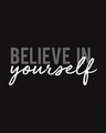 Shop Believe In You Round Neck 3/4th Sleeve T-Shirt-Full