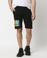 Shop Believer Solid Shorts-Front