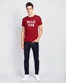 Shop Bella Spray Half Sleeve T-Shirt Bold Red-Design