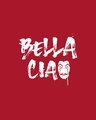 Shop Bella Spray Half Sleeve T-Shirt Bold Red-Full
