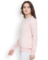 Shop Women's Pink Regular Fit Sweatshirt-Design
