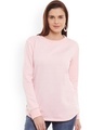 Shop Women's Pink Regular Fit Sweatshirt-Front