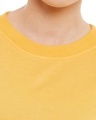 Shop Women's Yellow Regular Fit Sweatshirt-Full