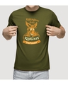 Shop Unisex Green Printed Regular Fit T Shirt-Design