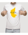 Shop Unisex White Printed Regular Fit T Shirt-Design
