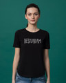 Shop Besharam Basic Round Hem T-Shirt-Front