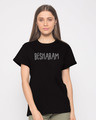 Shop Besharam Boyfriend T-Shirt-Front