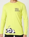 Shop Best Motivation Full Sleeve T-Shirt Neo Mint-Front