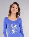 Shop Best Version Of You Scoop Neck Full Sleeve T-Shirt-Front