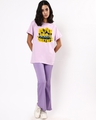 Shop Women's Purple Better Together Graphic Printed Boyfriend T-shirt-Design