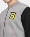 Shop Bewakoof Badge Varsity Bomber Jacket