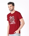 Shop Beyond Limits Half Sleeve T-Shirt-Design