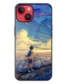 Shop Bicycle Art Premium Printed Glass Cover for Apple iPhone 14 (Shock Proof, Scratch Resistant)-Front