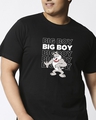 Shop Big Boy (TJL) Half Sleeve Plus Size T-Shirt