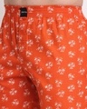 Shop Men's Orange Printed Relaxed Fit Boxers