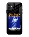 Shop Bigger God Premium Glass Case for Apple iPhone 12 mini (Shock Proof, Scratch Resistant)-Front