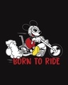 Shop Bike Mickey Half Sleeve T-Shirt (DL)
