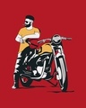 Shop Biker Bro Full Sleeve Hoodie T-shirt-Full