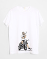 Shop Biker Swag Half Sleeve T-Shirt-Front