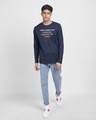 Shop Binod Full Sleeve T-Shirt - Galaxy Blue-Design