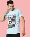 Shop Bird Of Paradise Half Sleeves T-Shirt-Front