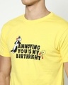 Shop Birthright Men Half Sleeve T-shirt For Men's