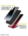 Shop Black Aura Printed Premium Glass Case for Vivo V25 Pro (Shock Proof,Scratch Resistant)-Design
