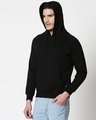 Shop Black Basic Hoodie Sweatshirt-Design
